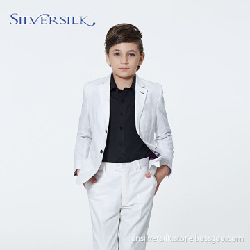 High Fashion Blazers Party Children White Boy Suits